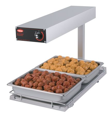 The Glo-Ray® Portable Foodwarmer (GRFF Series) from Hatco safely holds foods at preferred serving temperatures for extended periods of time while maintaining product quality by using pre-focused heat patterns that guarantee precise temperature control. Commercial Ovens, Food Kiosk, Commercial Kitchen Equipment, Catering Supplies, Food Stations, Design Layouts, Portable Food, Food Warmer, Concession Stand