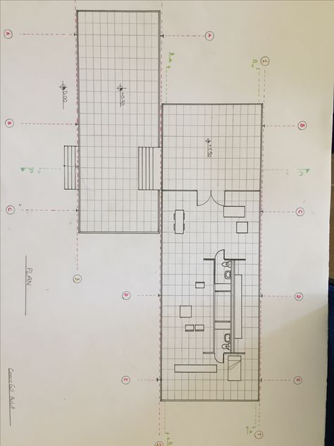 Farnsworth House Plan Dimensions, Farnsworth House Detail, Farnsworth House Sketch, Farnsworth House Interior, Farnsworth House Model, Farnsworth House Plan, Autocad Course, Modern Mid Century House, Hexagon House