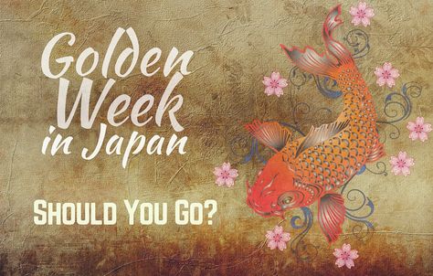 Golden Week Japan, Yamato Nadeshiko, Koi Fish Drawing, Japan Poster, Golden Week, Fish Drawing, Go To Japan, Society Social, Old Japan