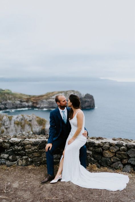 Sao Miguel Azores Wedding, Azores Wedding, São Miguel Island, Handmade Bouquets, Portugal Wedding, She Girl, Landscape Scenery, Destination Wedding Photography, Friends And Family