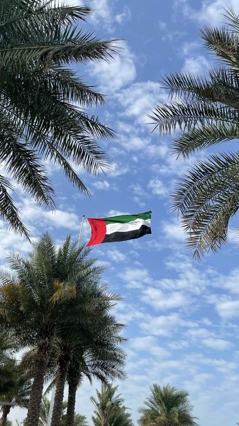 Uae Flag Aesthetic, Emirates Flag, Trips Abroad, Uae Flag, الإمارات العربية المتحدة, Uae National Day, Airport Pictures, Dubai Vacation, Dubai Aesthetic