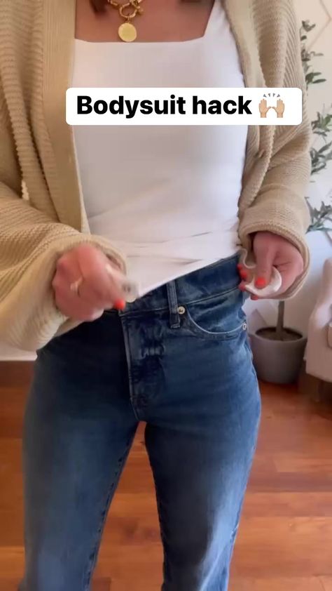 Bodysuit hack. Will u try it? #bodysuit #bodysuitstyle #bodysuitoutfit #onlinestylist | Be Styled, Co. | Ashley Price · Levitating Bodysuit Hacks, Styling Bodysuits, Bodysuits Outfit, Bodysuit Outfit Jeans, Bodysuit Outfit Ideas, Bodysuit Outfit, Online Stylist, Body Suit Outfits, Bodysuit Fashion