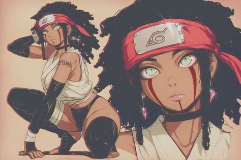 “Inuzuka Kunoichi” #fakeSavianStudios Black Naruto Characters, Black Naruto Oc, Colorful Oc, Kunoichi Naruto Oc, Naruto Oc Female, Oc Animation, Character Design Female, Black Oc, Black Anime Guy