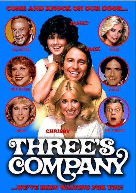 1970s Advertisements, Threes Company, 1980s Tv Shows, Three’s Company, John Ritter, 80 Tv Shows, 60s Tv, School Tv, 1970s Tv Shows