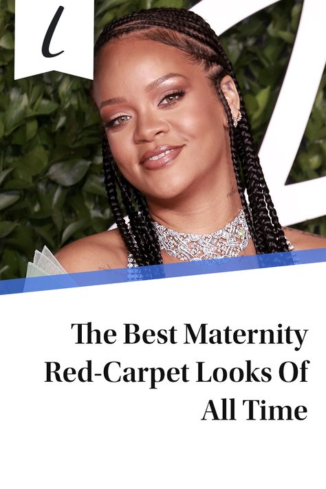 Gone are the days of pregnant celebs wearing shapeless muumuus and ill-fitting maternity jeans. Thanks in large part to many celebrities refusing to alter their style during the transformational period, maternity fashion has evolved to include daring, sexy, and chic ensembles that are really no different from the outfits one would wear outside of pregnancy. #rihanna #celebrities Short Hair Pregnant Women, Pregnant Celebrities Outfits, Celebrities Pregnant, Pregnant Red Carpet Looks, Pregnant Red Carpet Dress, Red Carpet Pregnant, Pregnant Celebrities Fashion, Pregnant Red Carpet, Celebrity Maternity