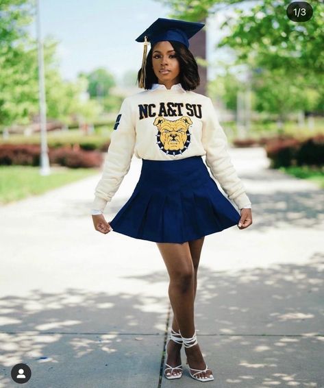 Hbcu Graduation Pictures, Graduation Shoot Ideas, Hbcu Grad, Pageant Prep, High School Graduation Pictures, Decision Day, Grad Picture Ideas, Graduation Pictures Poses, Nursing Graduation Pictures