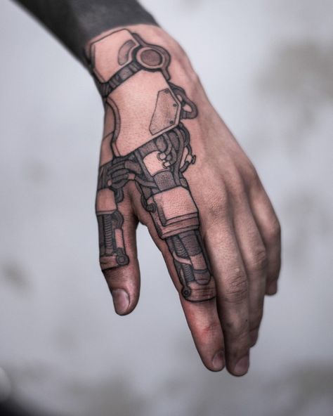 Robot Hand Tattoo, Circuit Tattoo, Courage Tattoos, Robot Tattoo, Tech Tattoo, Gear Tattoo, Robotic Hand, Cyberpunk Tattoo, Robot Hand