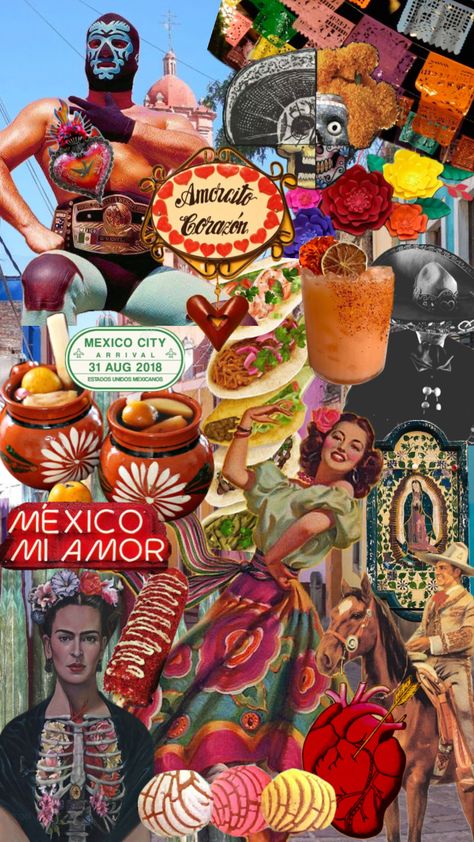 #mexicolindo #mexicotravel #mexicoaesthetic #mexico Viva Mexico Wallpaper, Mexico Aesthetic Culture, Mexico Market, Postcard Design Inspiration, Type Of Aesthetics, Funky Pillows, Mexico Wallpaper, Brazil Culture, My Culture