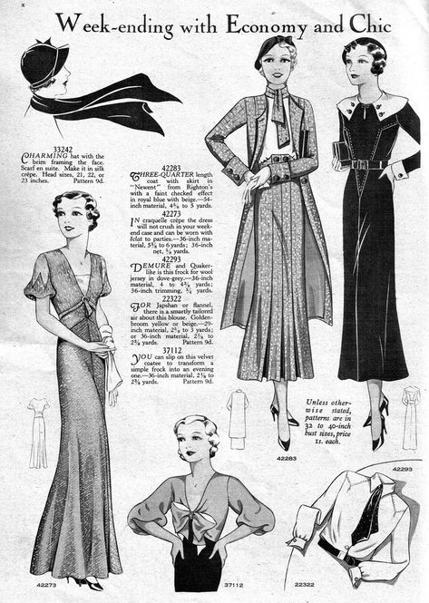 1930s Woman, 1930s Fashion Women, Journal April, Decades Fashion, Fashion Through The Decades, Vintage Fashion 1930s, 1930 Fashion, 1930's Fashion, Style Parisienne