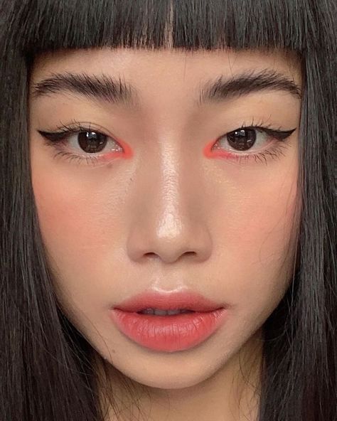 @hayleetr Maquillage On Fleek, Edgy Makeup, Makeup Eye Looks, Creative Makeup Looks, Eye Makeup Art, Asian Makeup, Makeup Designs, Makeup Eyeliner, Eyeshadow Looks