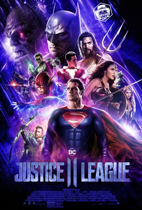 Alternative poster for Justice League 2 by BryanZap Avengers Vs Justice League, Justice League 2, Justice League Art, Justice League Movie, Justice League Comics, Justice League Dark, Dc Comics Wallpaper, Justice League Unlimited, Dc Comics Heroes