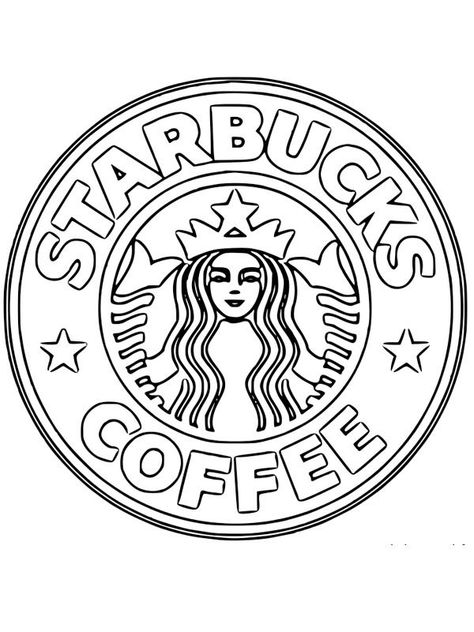 Logo Starbucks Coloriage Find your perfect logo from our collection of high-quality free SVG vector logo templates. Our logos are free to download and use, so you can easily find Starbucks Cup Drawing, Starbucks Drawing, Preppy Stickers, Logo Sketches, Starbucks Logo, Bird Coloring Pages, Colored Pencil Techniques, Coffee Logo, Simple Pictures