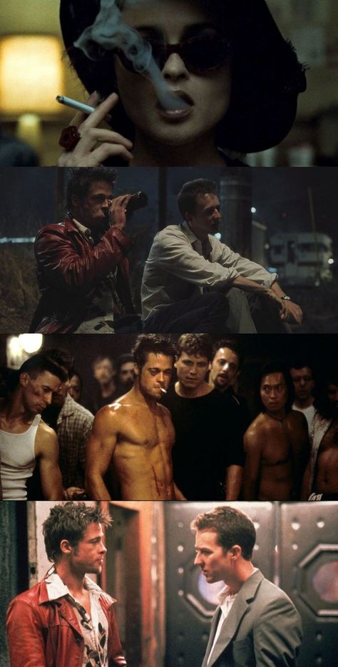 Tyler Durden Wallpaper, Iconic Movie Posters, Tyler Durden, Clubbing Aesthetic, Movie Shots, Film Inspiration, Movie Wallpapers, Good Movies To Watch, Cinematic Photography