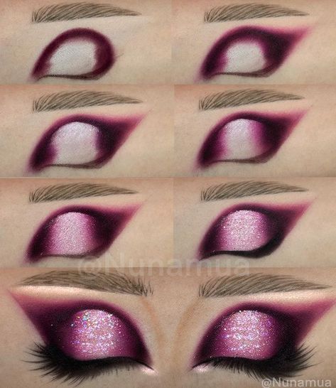 Eyeshadow Diy, Diy Tiktok, Drag Make-up, Drag Queen Makeup, Show Makeup, Punk Makeup, Makeup Nails Designs, Eyeliner Eyeshadow, Drag Makeup