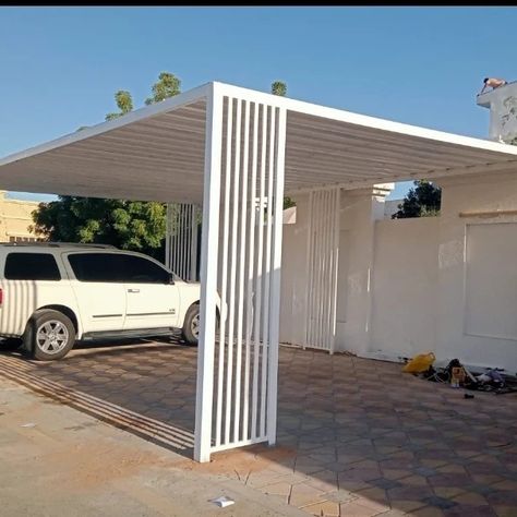 Car Shed Ideas, Parking Shed Design, Parking Shed, Car Shed, Gate Designs Modern, Car Port, Gate Designs, Parking Area, Door Designs