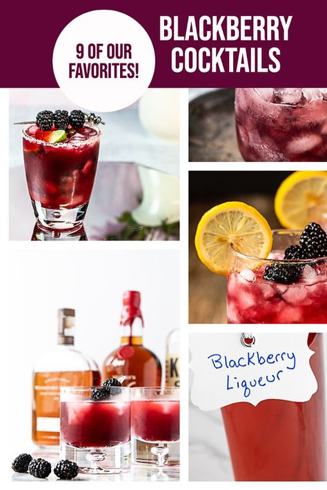 Cocktails With Blackberries, Blackberry Liqueur Recipes Vodka, Cocktails With Blackberry Syrup, Drinks With Blackberries, Blackberry Sour Drink, Blackberry Liqueur Cocktails, Vodka Berry Cocktail, Fresh Fruit Cocktail Recipes, Blackberry Syrup Cocktails