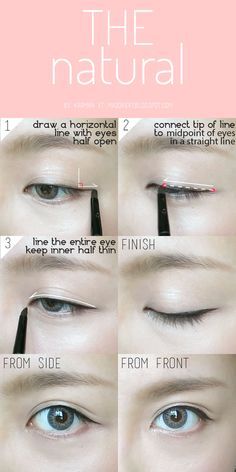 10 Ways To Wear Eyeliner for Everyday Looks | MADOKEKI makeup reviews, tutorials, and beauty Everyday Eyeliner, Bentuk Alis, Natural Eyeliner, 10 Ways To Wear, Korean Makeup Look, Korean Makeup Tutorials, Smokey Eyeliner, Nails Yellow, Korean Eye Makeup