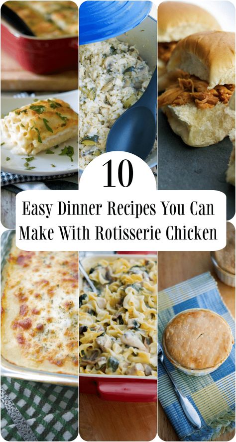 Rotisserie Chicken Dinner Recipes, Make With Rotisserie Chicken, Rotisserie Chicken Uses, Recipes With Rotisserie Chicken, Chicken Lasagna Rolls, Frozen Hash Browns, Bbq Chicken Sliders, Low Fat Chicken, New Chicken Recipes