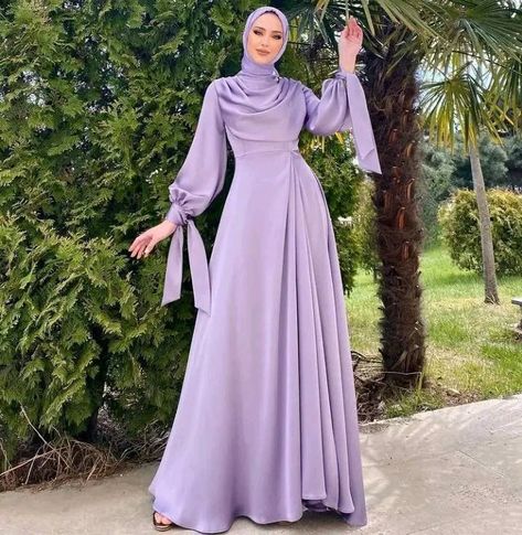 Classy Prom Dresses Long, Elegant Silk Dresses, Simple Long Dress, Modest Dresses Fashion, Tight Dress Outfit, Fashion Modest, Modest Fashion Hijab, Womens Trendy Dresses, Classy Prom Dresses