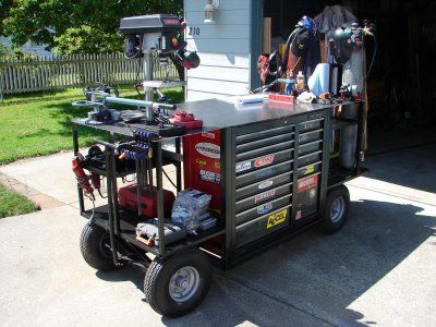 Welding Bench, Shielded Metal Arc Welding, Welding Shop, Welding Cart, Tool Cart, Diy Welding, Welding Table, Arc Welding, Welding Tools