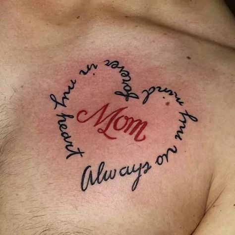 Mama Tattoos, Memorial Tattoos Mom, Rip Tattoos For Mom, Name Tattoos For Moms, Mum Tattoo, Small Wave Tattoo, Remembrance Tattoos, Mom Tattoo Designs, Omerta Tattoo