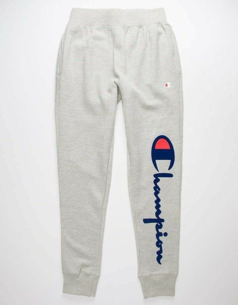 Grey Sweats Outfit, Hoodie And Sweatpants Outfit, Sweat Outfit, Champion Clothing, Sweats Outfit, Cute Sweatpants, Soft Sweatpants, Champion Sweatpants, Grey Sweats