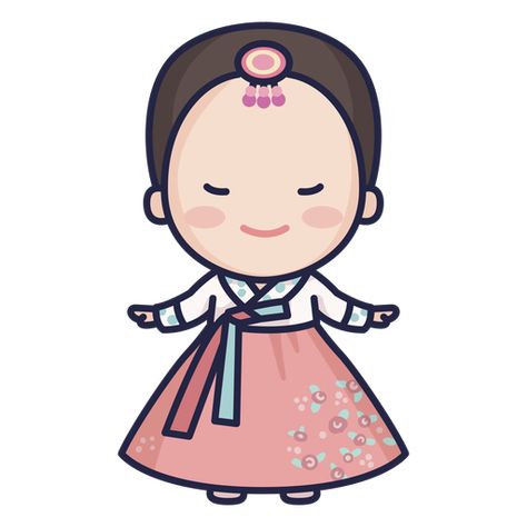 Cute south korean lady with hanbok character #AD , #Affiliate, #affiliate, #korean, #character, #hanbok, #south Korean App Icons, Hanbok Cartoon, Korea Art Draw, Hanbok Illustration, Hanbok Drawing, Hanbok Art, Korean Logo, Travel Korea, Korean Cartoon