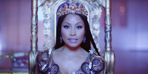 Nicki Minaj Takes The Throne in Her 'No Frauds' Music Video Nicki Minaj No Frauds, Drake Lil Wayne, Lil Boosie, Aesthetic Header, Nikki Minaj, Yo Gotti, Nicki Minaj Pictures, Kevin Gates, Gucci Mane