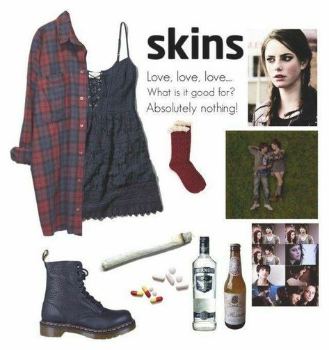 Effy Stonem Style, Effy Stonem, Outfits Polyvore, Alternative Outfits, Outfit Goals, Clothes And Accessories, Edgy Outfits, Mode Inspiration, Grunge Fashion