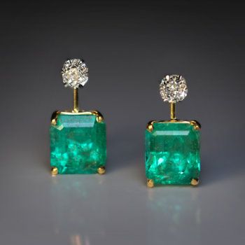 vintage emerald and diamond earrings Vintage Emerald Earrings, Russian Emerald, Emerald Earrings Studs, Earrings Antique, Womens Earrings Studs, Faberge Eggs, Emerald Earrings, Antique Earrings, Emerald Jewelry