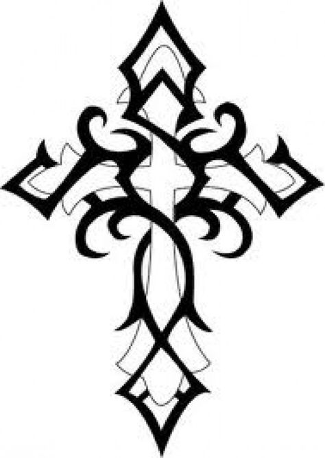 Cross Tattoo Design, Tattoo Son, Cross Drawing, Celtic Cross Tattoos, Sparrow Tattoo, Cross Tattoo For Men, Cross Tattoo Designs, Religious Tattoos, Geniale Tattoos