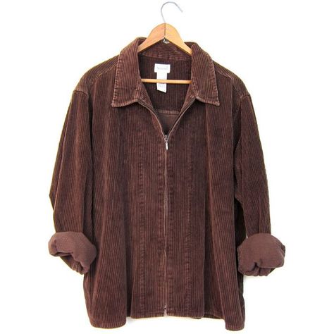 Brown Corduroy Jacket 90s Grunge Cotton Ribbed Shirt Cropped Zip Up... ($32) ❤ liked on Polyvore featuring finch, jackets and shirts Brown Corduroy Jacket, Cropped Zip Up, Ribbed Shirt, Brown Corduroy, 90s Grunge, Swaggy Outfits, Corduroy Jacket, Looks Style, Cotton Jacket