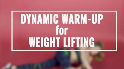 The Dynamic Warm-Up for Weight Lifting to Do Before Your Workout Pre Workout Warm Up, Warm Up Before Weight Lifting, Active Stretches, Active Stretching, Lunge Variations, Dynamic Warm Up, Warm Up Routine, Nutrition Motivation, Lifting Workouts