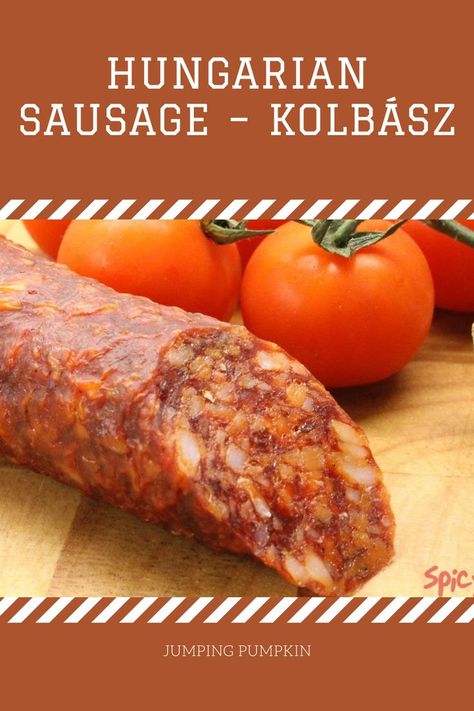 Hungarian Sausage Recipe, Spicy Goulash, Layered Potato Casserole, Layered Potatoes, Hungarian Sausage, Curing Meat, Potatoes Casserole, Homemade Sausage Recipes, Smoked Sausage Recipes