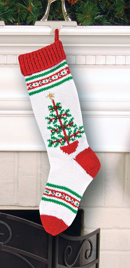 Christmas Tree Stockings Sewing Pattern Christmas Stocking Pattern Free, Knitted Christmas Stocking Patterns, Stocking Pattern Free, Crochet Christmas Stocking Pattern, Quilted Christmas Stockings, Vintage Christmas Stockings, Mary Maxim, Crochet Christmas Stocking, Christmas Stockings Diy