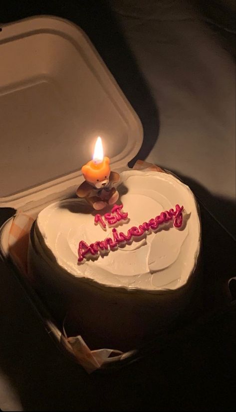 Wedding Anniversary Cake Aesthetic, One Year Cakes Anniversary, 1year Anniversary Cake, One Year Anniversary Aesthetic, 1 Year Anniversary Aesthetic, 1 Year Anniversary Cake Aesthetic, 1 Month Anniversary Cake, 1 Year Friendship Anniversary, One Year Cake Anniversary