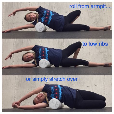 Lat Stretches Muscle, Foam Roller Upper Back, Lats Stretch, Lat Stretches, Fascia Roller, Lower Back Pain Stretches, Back Pain Stretches, Foam Roll, Foam Roller Exercises