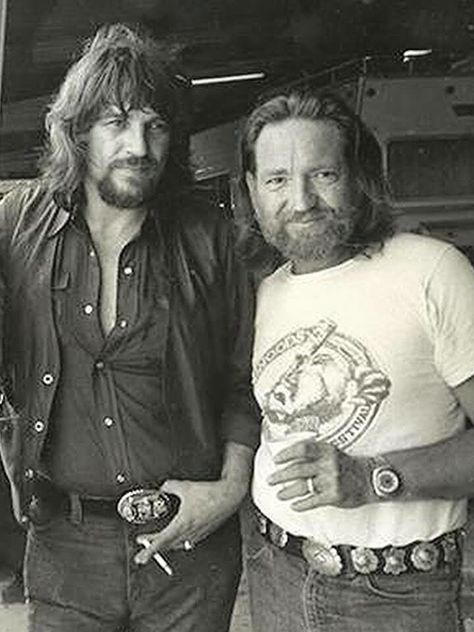 Waylon and Willie | Waylon Jennings, Born in Littlefield, TX, June 15, 1937 | Willie Nelson, Born in Abbott, TX, April 29, 1933 Country Musicians, Waylon Jennings, Outlaw Country, Lynyrd Skynyrd, Country Rock, Country Music Artists, Country Music Stars, Country Stars, Country Music Singers