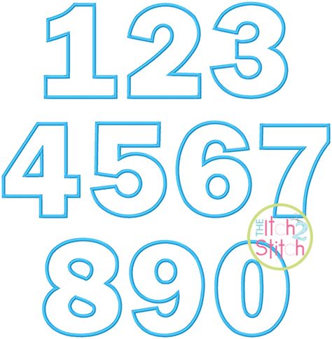 Basic Number Set Applique Candle Magic Colors, Magic Colors, Cookie Images, Designs By Juju, Letters Pattern, Number Templates, Number Stencils, Cinnamon Cake, String Art Patterns