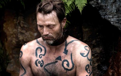 One Eye from Valhalla Rising Valhalla Rising, Tattoos Back, Clash Of The Titans, One Eye, Mads Mikkelsen, Back Tattoos, Movie Sets, Norse Mythology, Doctor Strange