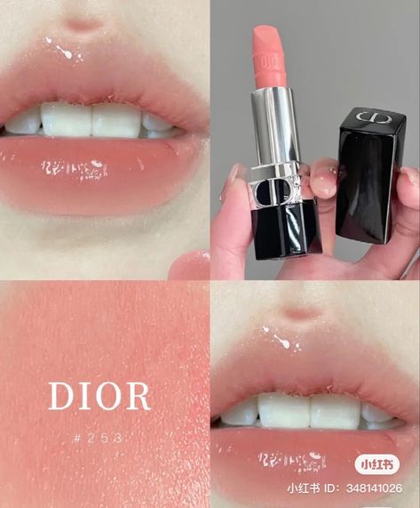 Makeup Finds, 70s Makeup, Dior Lip, Dior Lip Glow, Dior Lipstick, Shine Lipstick, Makeup Shades, Makeup Accesories, Old Makeup