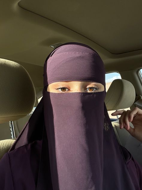 For information about te Niqab click link❤️ #niqabi #niqab #khimar #hijab #hijabi #hijabfashion #hijabstyle #hijaboutfit #hijabinspiration #muslim #muslimah #muslimahfashion #modesty #modeststyle #jilbab #fashion #islam #islamabad Niqab Ideas, Niqab Selfie, Niqab Glasses, Khimar With Niqab, Niqab Colors, Half Niqab Aesthetic, Niqab Style, Khimar Hijab, Saudi Niqab