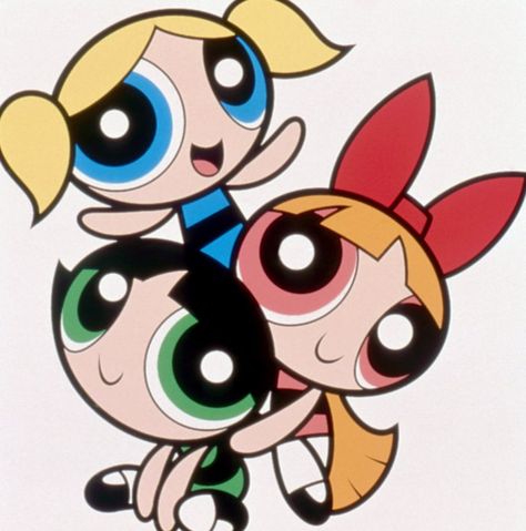 Pin for Later: Be a '90s Girl in a '90s World This Halloween The Powerpuff Girls: The Inspiration 2000s Things, Powder Puff Girls, 90s Cartoon Characters, 90s Halloween Costumes, Skull Girl Tattoo, Powerpuff Girls Wallpaper, Cheap Halloween Costumes, 90s Halloween, 90s Girl