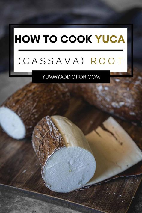 Yucca Root Recipes, Yuka Recipe, Yucca Recipe, Yuca Recipes, Cassava Recipe, Yuca Root, Whole30 Lunch, Learning How To Cook, Cassava Cake