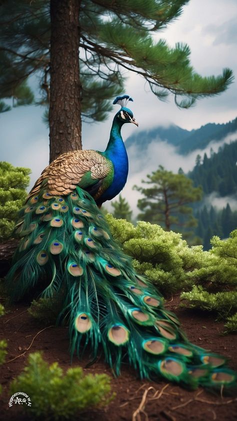 Paintings Of Peacocks, Peacock Photography, Peacock Angel, Bird Paintings On Canvas, Peacock Images, Sunset Canvas Painting, Cloth Painting, Big Painting, Lotus Flower Pictures