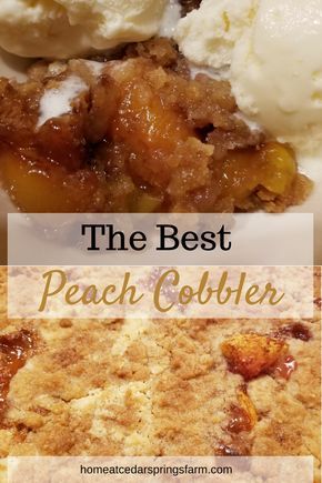 Good Peach Cobbler Recipe, Best Peach Cobbler, Homemade Peach Cobbler, Fresh Peach Cobbler, Easy Peach Cobbler, Southern Peach Cobbler, Easy Peach Cobbler Recipe, Cobbler Easy, Peach Dessert Recipes