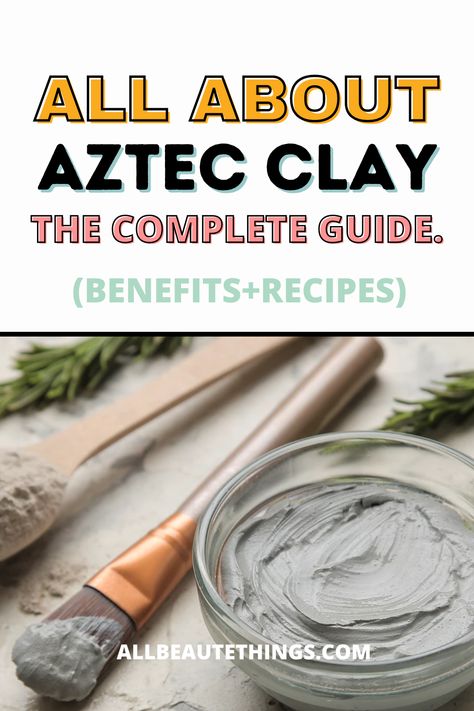 Healing Clay Mask Aztec, Indian Healing Clay Mask Recipes, Indian Healing Clay Benefits, Aztec Clay Hair Mask, Aztec Clay Mask Recipe, Indian Aztec Healing Clay, Aztec Mud Mask, Aztec Clay Mask Benefits, Aztec Clay Mask Before And After