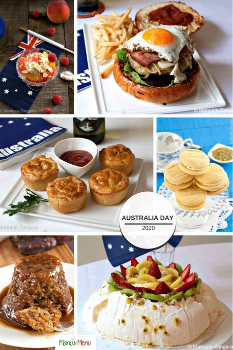 Australia+Day+2020+-+let's+celebrate+Australia+with+some+of+its+most+iconic+recipes.+ Australia Day Food, Iconic Recipes, Australia Day Party, Aussie Party, Australian Foods, Sticky Date Pudding, Date Pudding, Party Food Themes, Fairy Bread