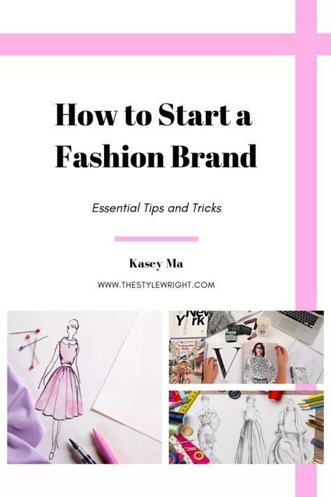 Essential Tips and Tricks on How to Start a Fashion Design Business | Fashion Business Plan | Fashion Business Ideas | Fashion Business Tips | Fashion Business Tips | Fashion Business Career | Fashion Business Entrepreneur | Fashion Brand Design | Fashion Brand Inspiration | Fashion Brand Ideas | Fashion Company Branding | Fashion Company Design | Fashion Company Tips | Starting a Fashion Brand | Starting a Fashion Business #fashionbusiness #fashioncompany #fashionbrand #fashionbusinesstips Fashion Design Business, Fashion Business Plan, Starting A Clothing Business, Career In Fashion Designing, Fashion Designing Course, Fashion Design Classes, Fashion Design Books, Emerging Designers Fashion, Become A Fashion Designer