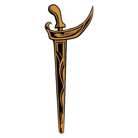 Keris Melayu Drawing, Premium Vector, Graphic Resources, Vector Illustration, Art Design, Drawings, Quick Saves, Design, Art